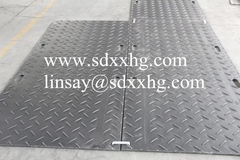 Strong Stable And Uniform Surface Hdpe Ground Mat,Polyethylene Track ...