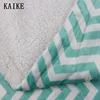 Soft print muslin baby cot bedding set polar fleece flannel kids swaddle blanket 100% polyester