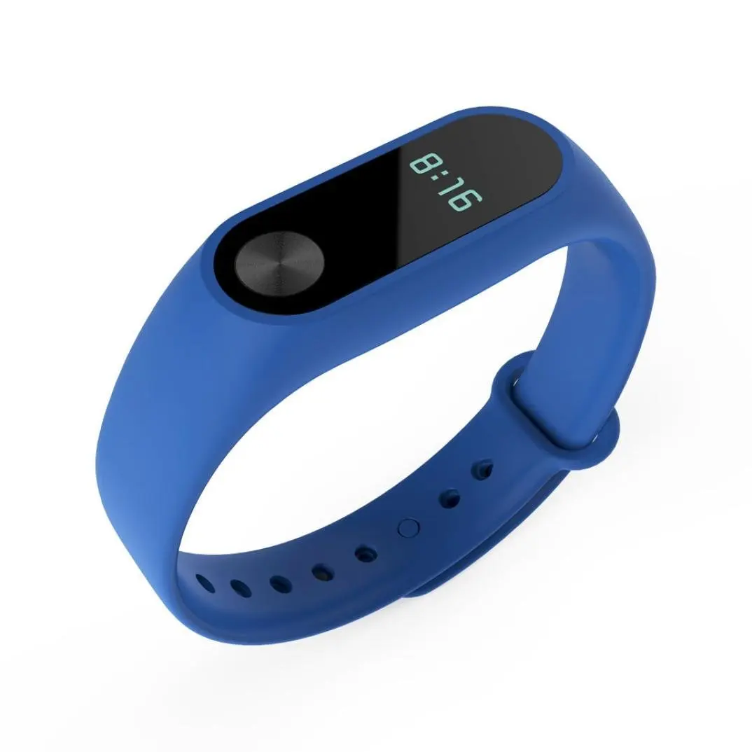 1PC Watch Band For Xiaomi Mi Band 2 Usstore Perfect work well Wrist Band Replacement Soft Silicone Bracelet Silica gel + Buckle