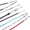 Custom Varicoloured Control Cable Parts Steel Wire Push Pull Throttle Brake Cable with PE PVC Nylon Outer Casings for Automobile