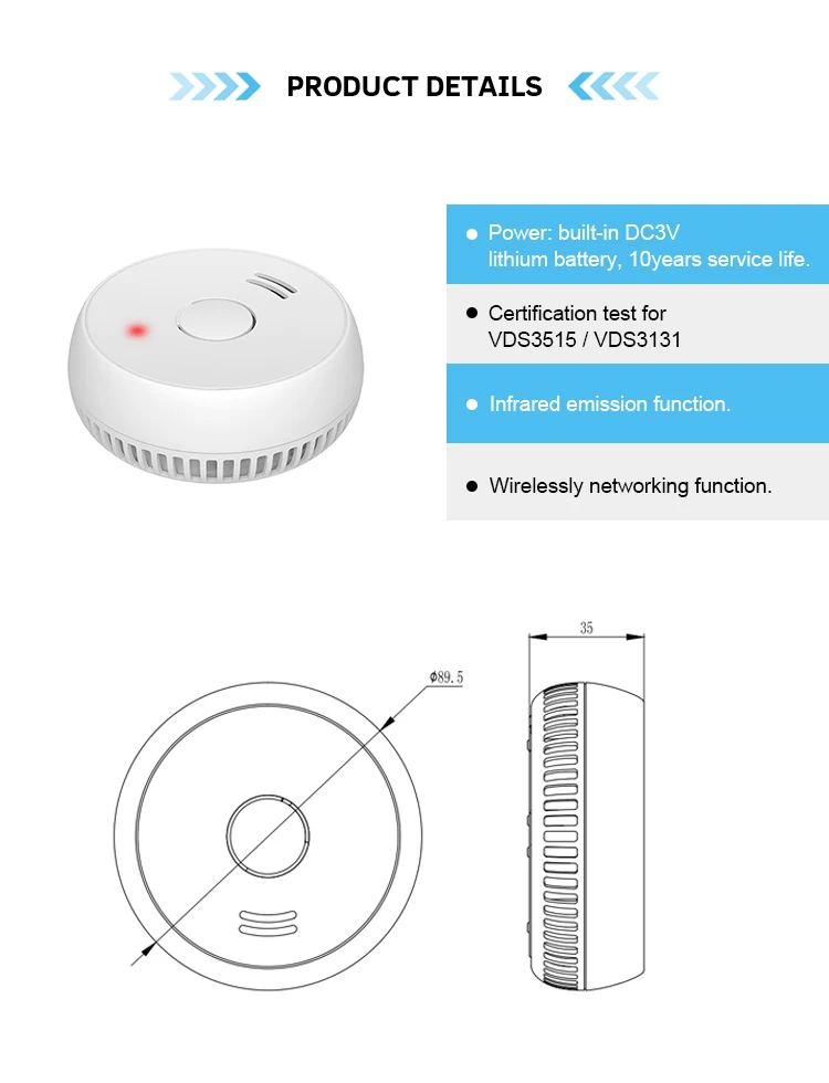 Activfire Its Approval 10 Years Cheap Smart Bedroom Smoke Detector Fire Alarm Buy Fire Alarm Smoke Fire Alarm Smoke Detector Fire Alarm Product On