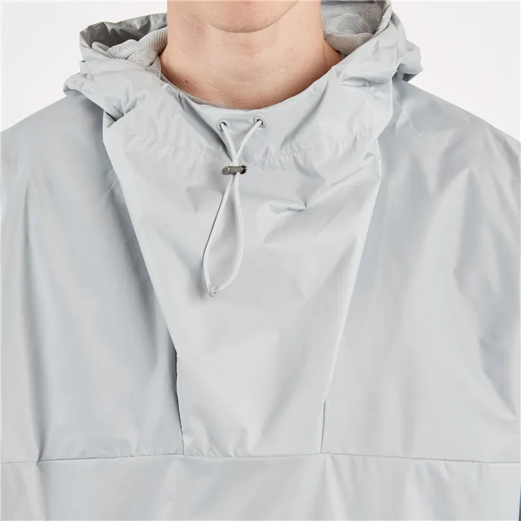 Wholesale Custom Windbreaker Mens Hooded Anorak Jacket - Buy Custom Anorak Jackets,Men Anorak 