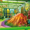 kids game fairyland volcano slide playground soft play area indoor