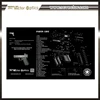Vector Optics 20x12 Inch Gun Cleaning Simth Bench Rubber Mat With All Part List for GLOCK