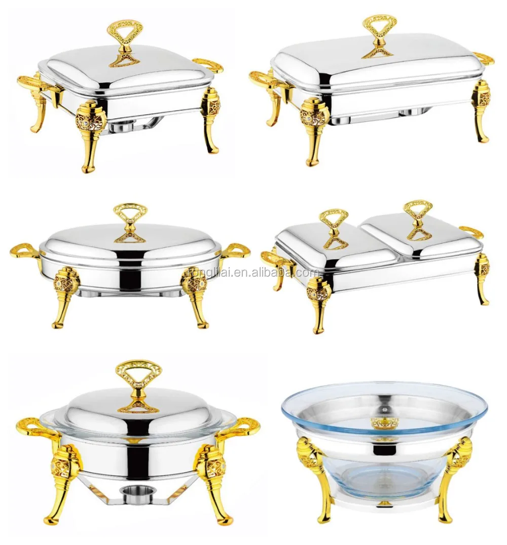 Cheap Fancy Glass Chafing Dish/chafing Pot/hot Food Warmer Buffet Server For Sale Buy Food