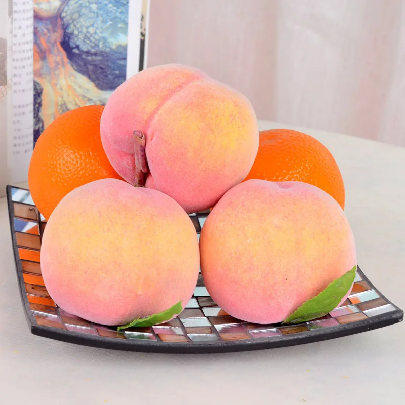 Artificial Fruits And Vegetables,Wholesale Artificial Peach,Artificial
