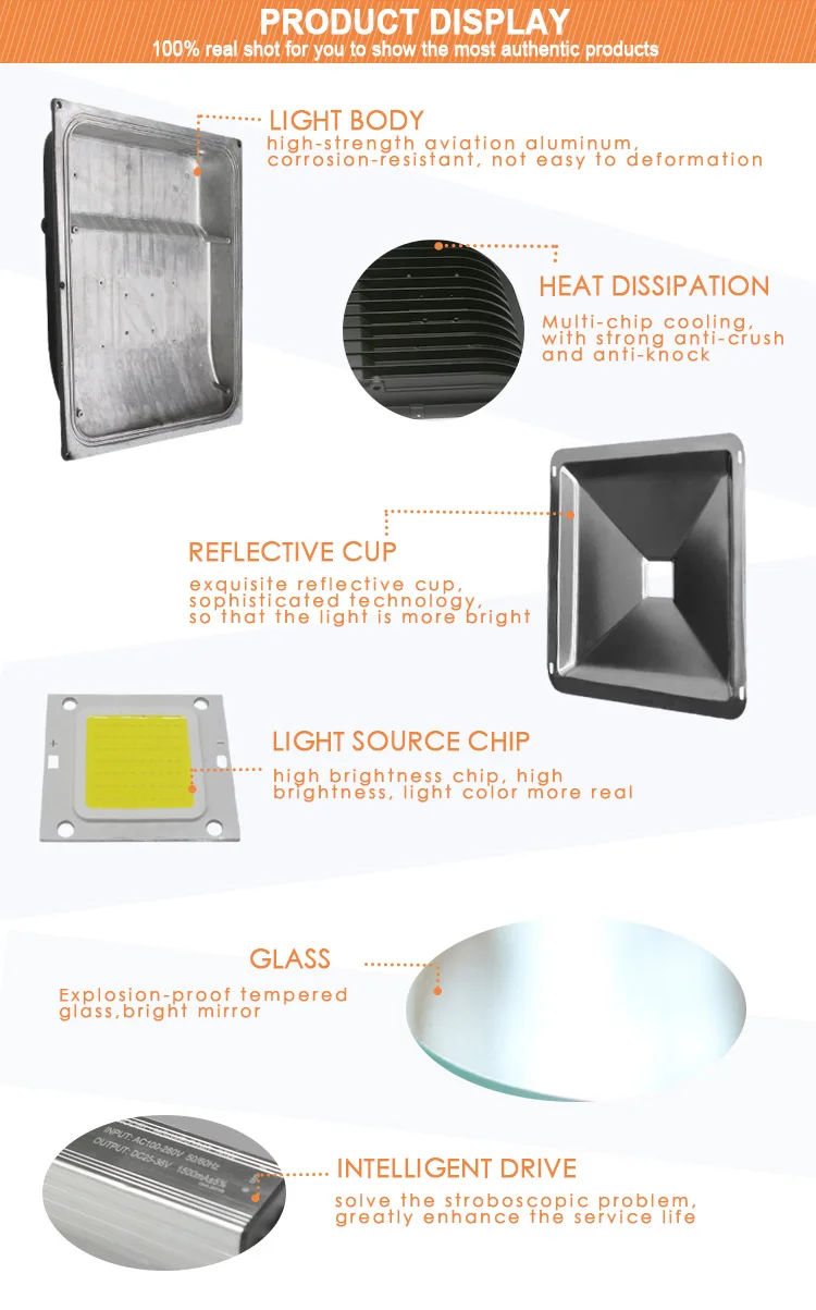 wholesale outdoor led flood lights factory