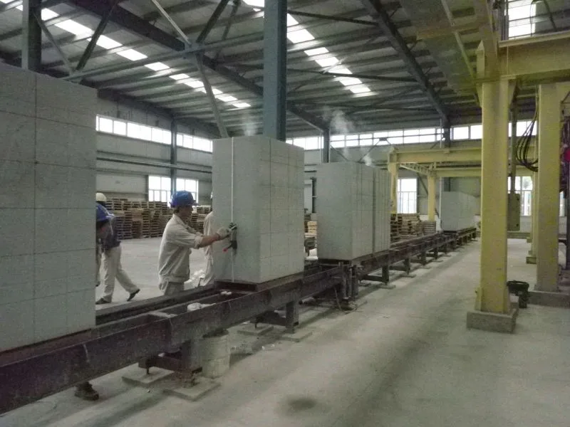 aac concrete brick making machine