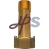 brass water meter fitting of multi jet , single jet and AWWA meter