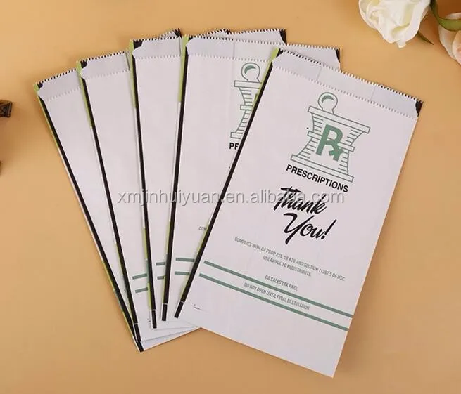 Custom Disposable Medicine Kraft Paper Bag For Pharmacy Buy Pharmacy