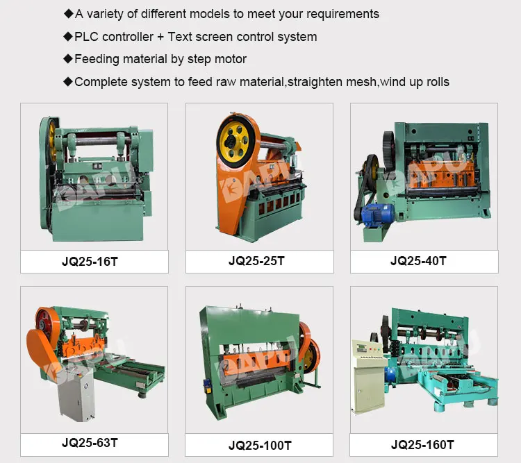 Punching hole mesh perforated metal sheet machine