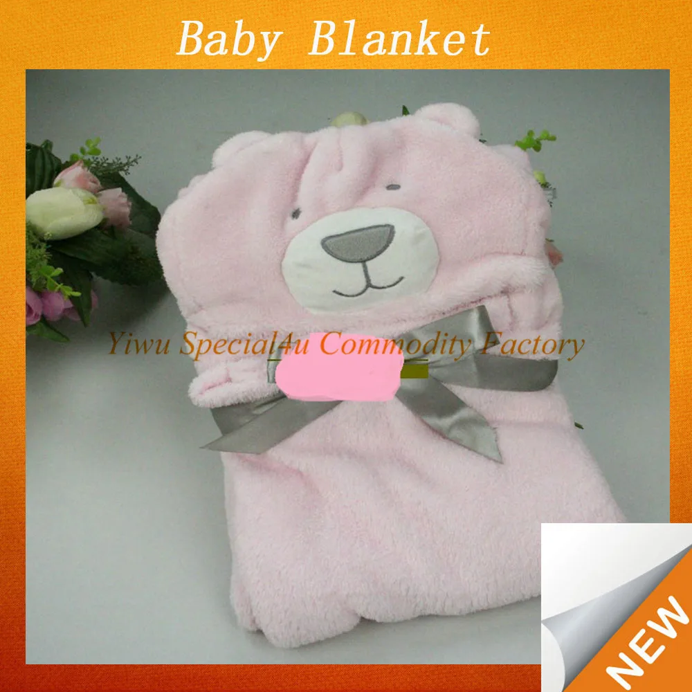 Duck Head Design Infant Blanket Animal Shaped Baby Plush Blanket Soft