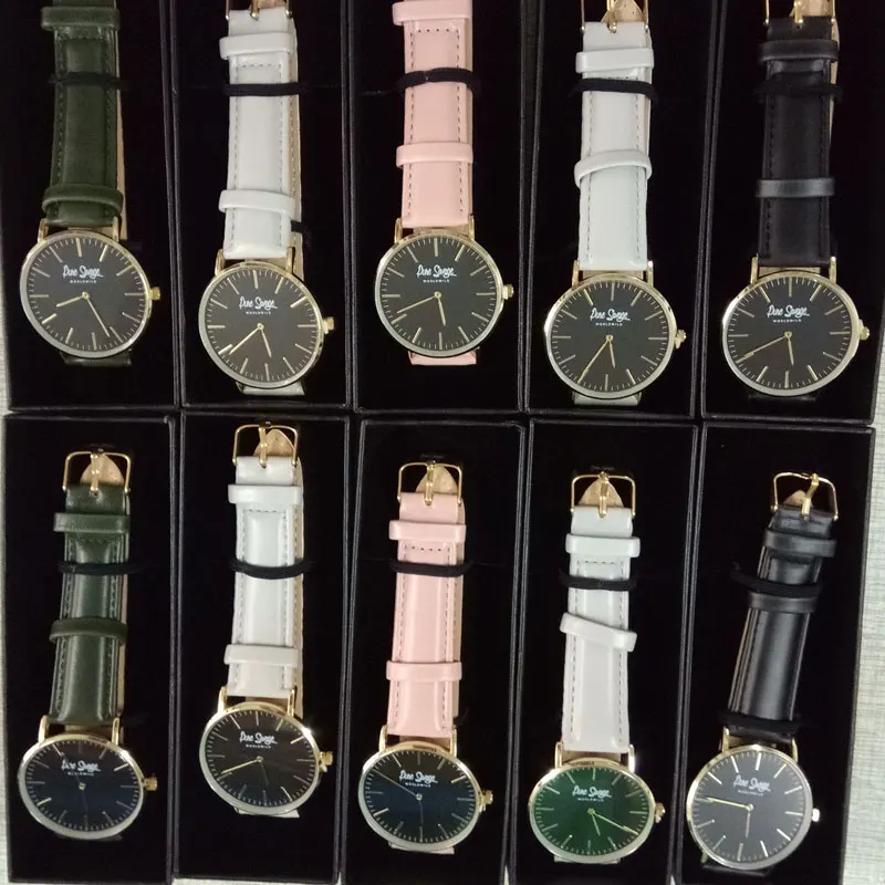 Personalized Engraved Leather Watch Straps Wholesale Custom Brand Watch Logo Oem Watch Buy