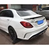Rear trunk spoiler for Mercedes benz W205 C class sport design wing