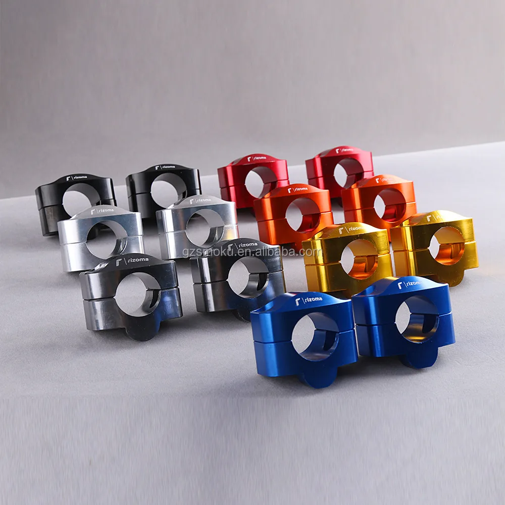 11/8'' Universal Rizoma Handlebar Riser Clamps Mounting Bar Clamps