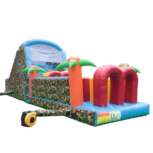 bouncy castle obstacle course for sale