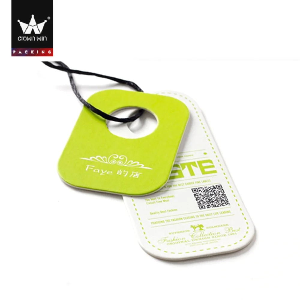 Custom Folded Hang Tag Elastic Loops China Suppliers Buy Folded Hang