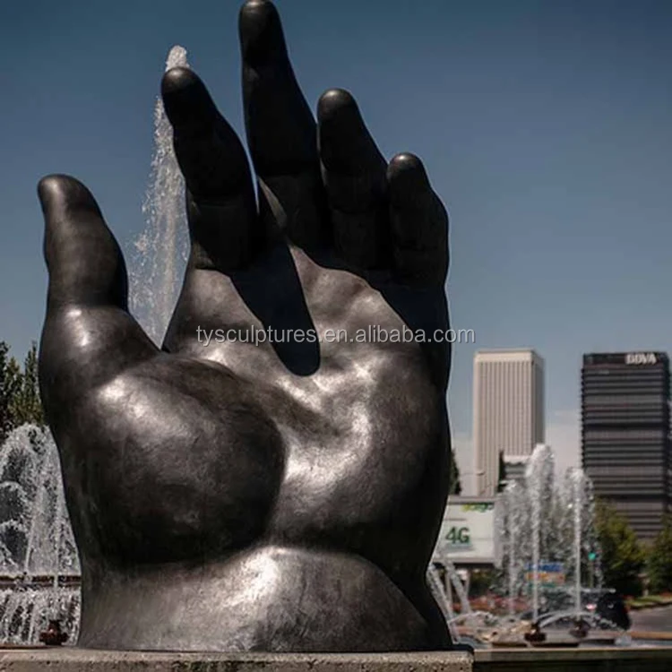 Botero Fat Hand Sculpture