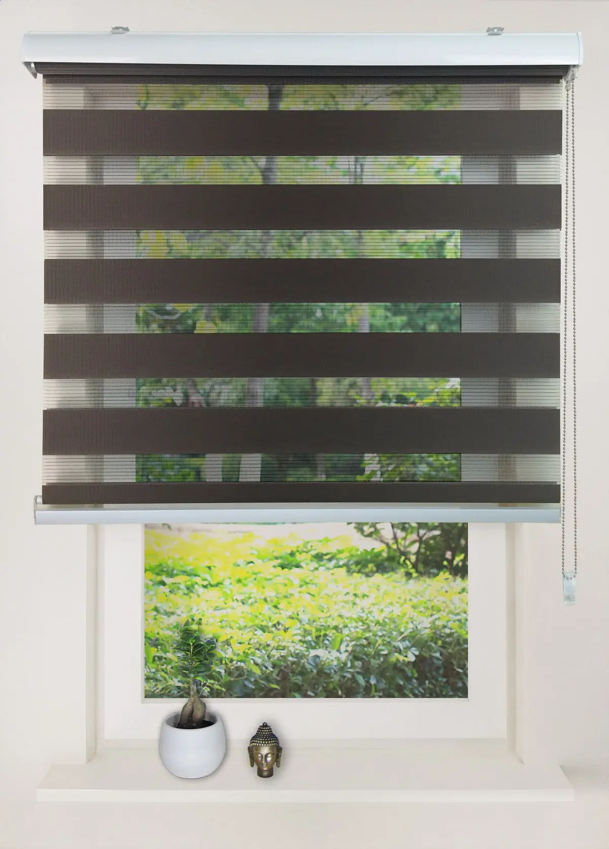 Dual Layer Style Blind,High Quality Zebra Blind,Double Blinds From