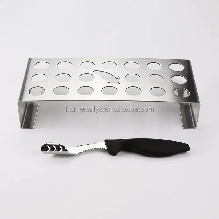 Jalapeno Grill Rack & Pepper Corer Tool Holder Also For Cooking Chili