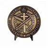 china wholesale 3d logo embossed metal antique coin value