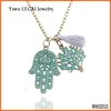 Turkey Jewelry Accessories Small MOQ Boho The Eye of Horus Necklace Evil and Lift Tree Pendant