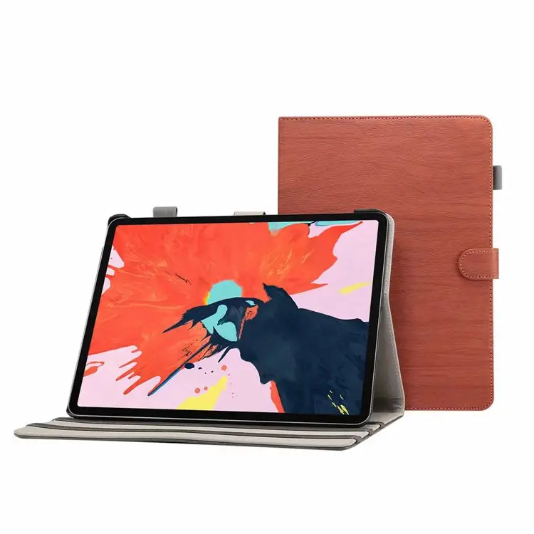 For iPad Pro 11 Case Premium Leather Business Slim Folding Stand Folio Case Cover For New Apple Tablet iPad Pro 11 Inch