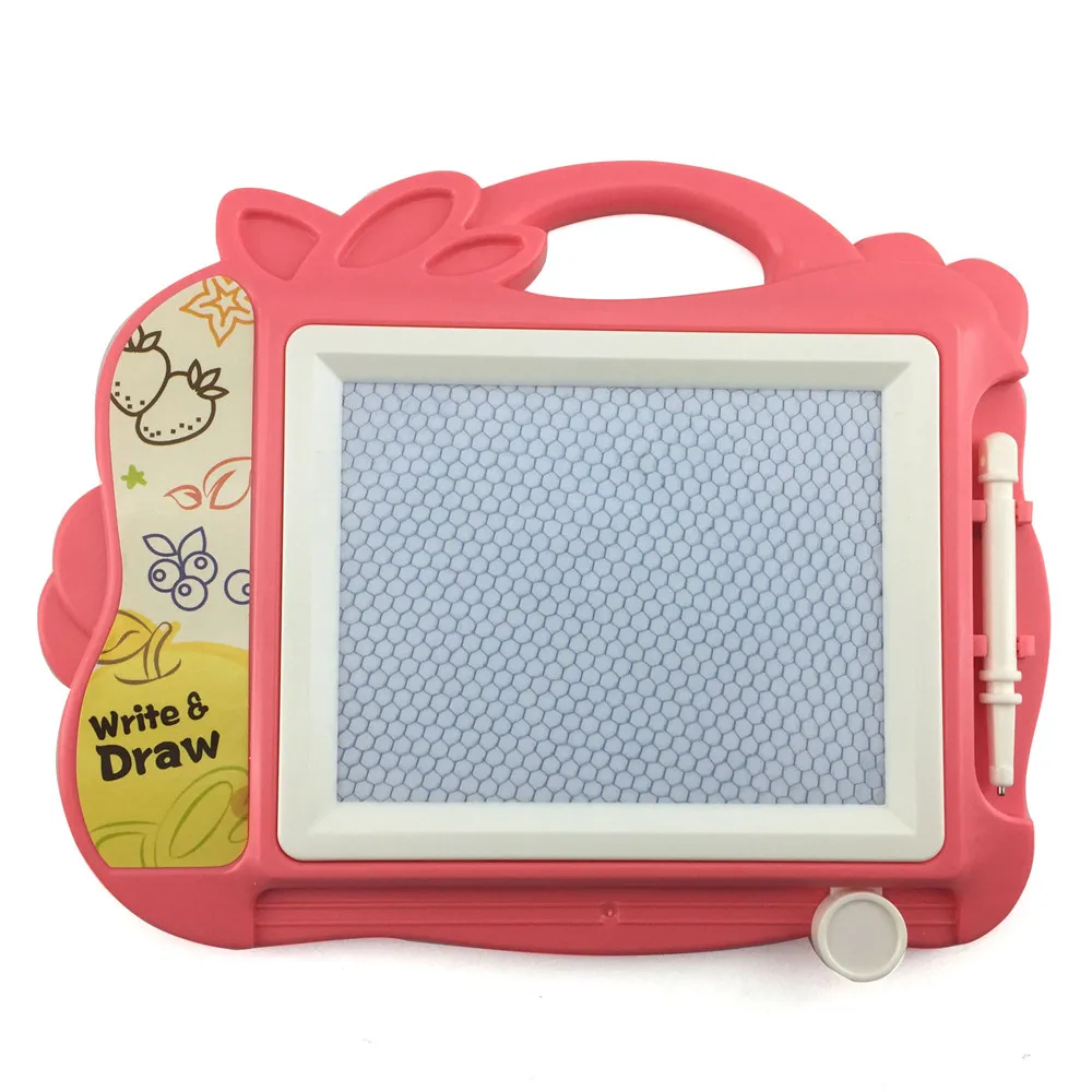 black write adjustable kids color magnetic drawing board