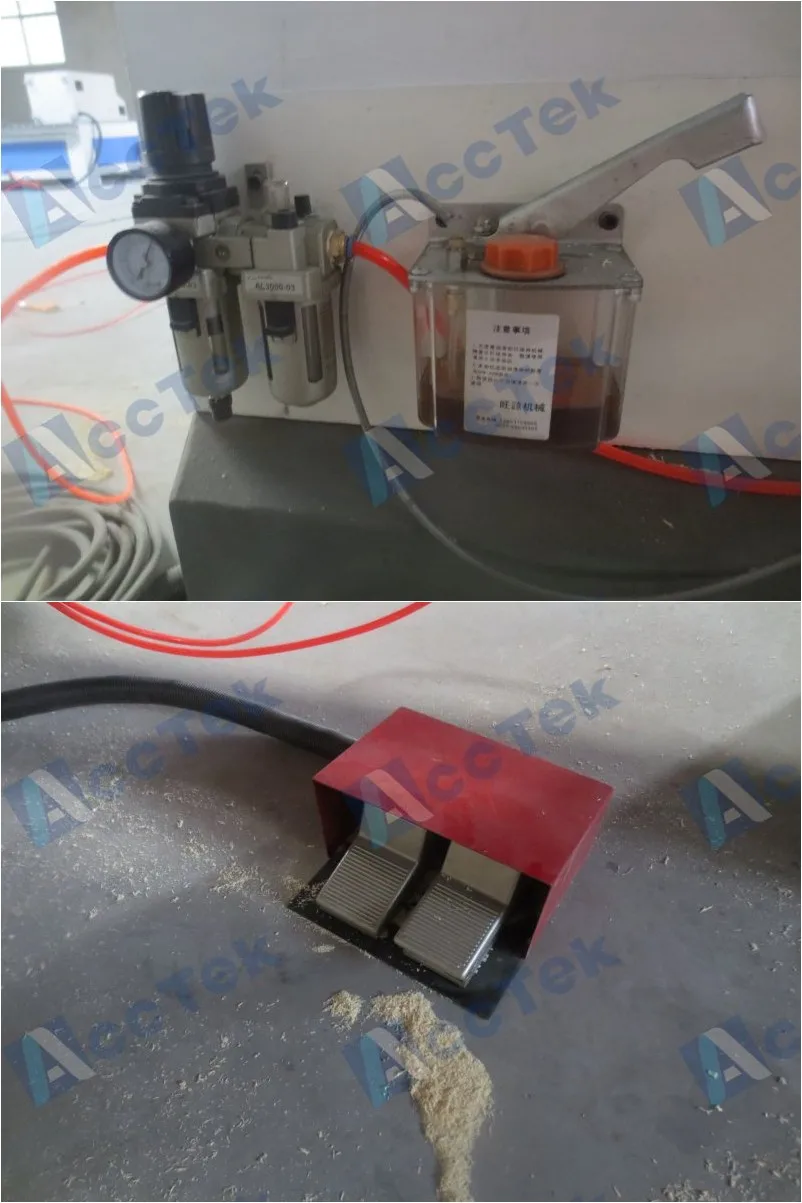 acctek cylinder /rotary cnc wood grinding machine