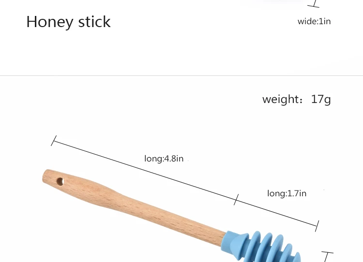 Honey stirred rod