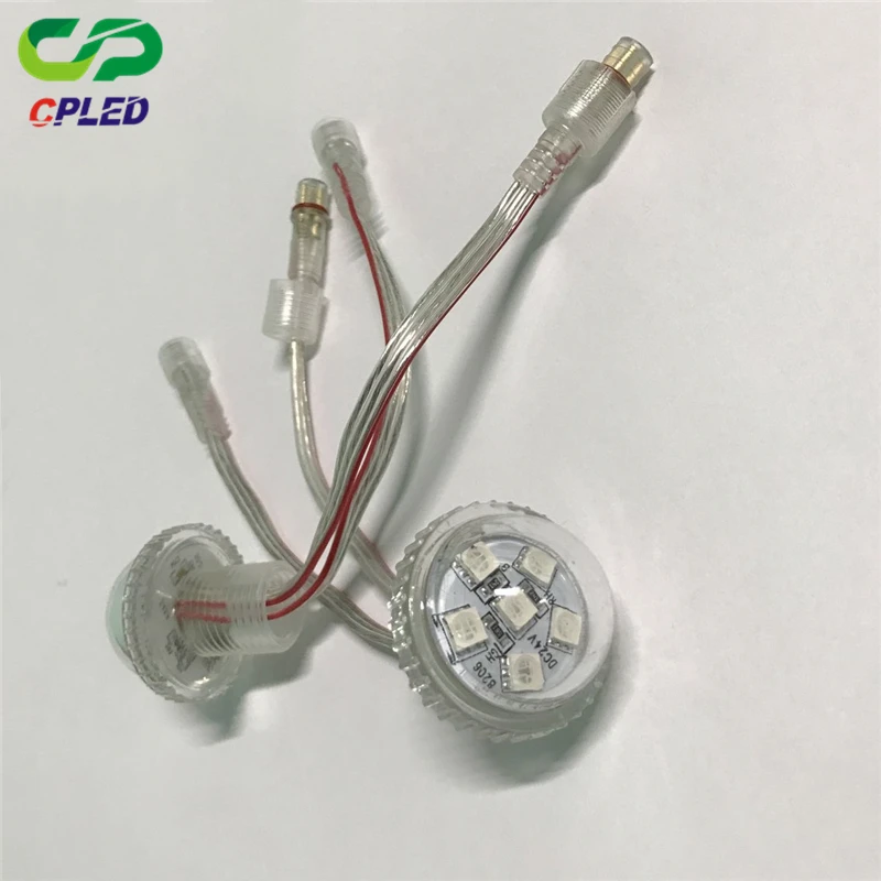 UCS1903ic led pixels light 30mm point price dmx serial  smart rgb 12v smd5050 led pixel lights