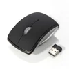 Arc foldable wireless mouse with white color
