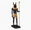 Outdoor ornaments life size resin ancient egypt god anubis statue
