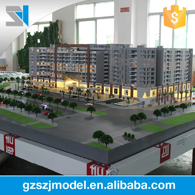 construction maquette model making , 1:100 scale models