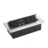 double electoical multi desktop socket with usb