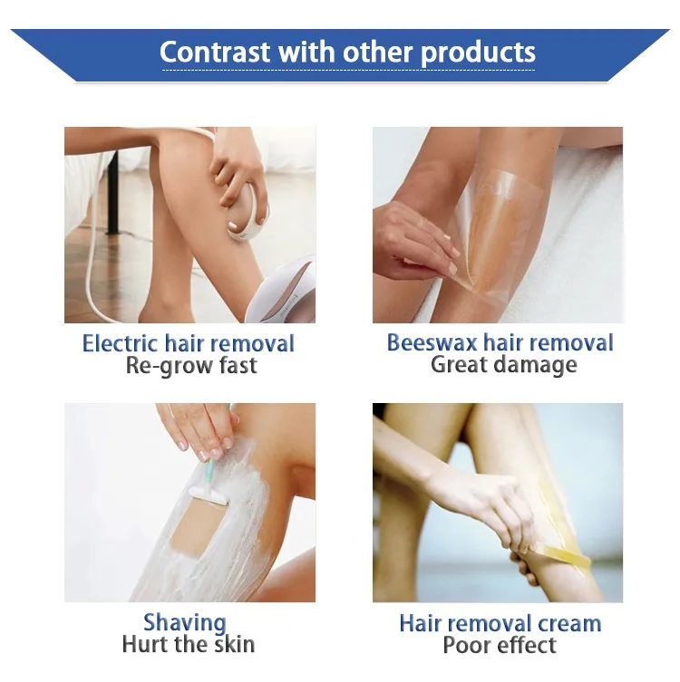 Permanent no pain hair removal 808nm diode laser hair removal machine