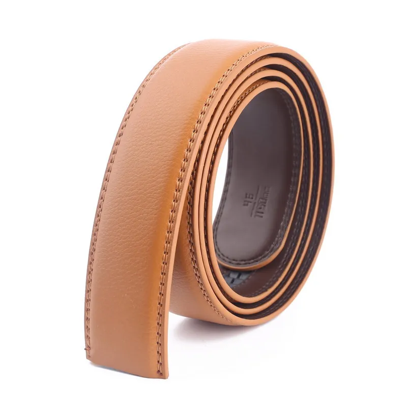 Men's Automatic Unbuckled Leather Belt - Buy Men's Automatic Belt ...