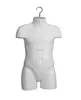 Kid's size plastic full body display form Hollow back plastic torso