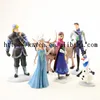 Hot sell 6pcs ice princess toys girls princess dolls action figures toys