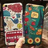 Professional embossment printing phone case for iphone 7 8 x fancy mobile cover