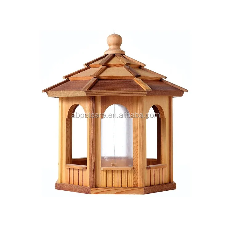 Cedar Bird Feeder Gazebo Octagon Buy Bird Products Yard