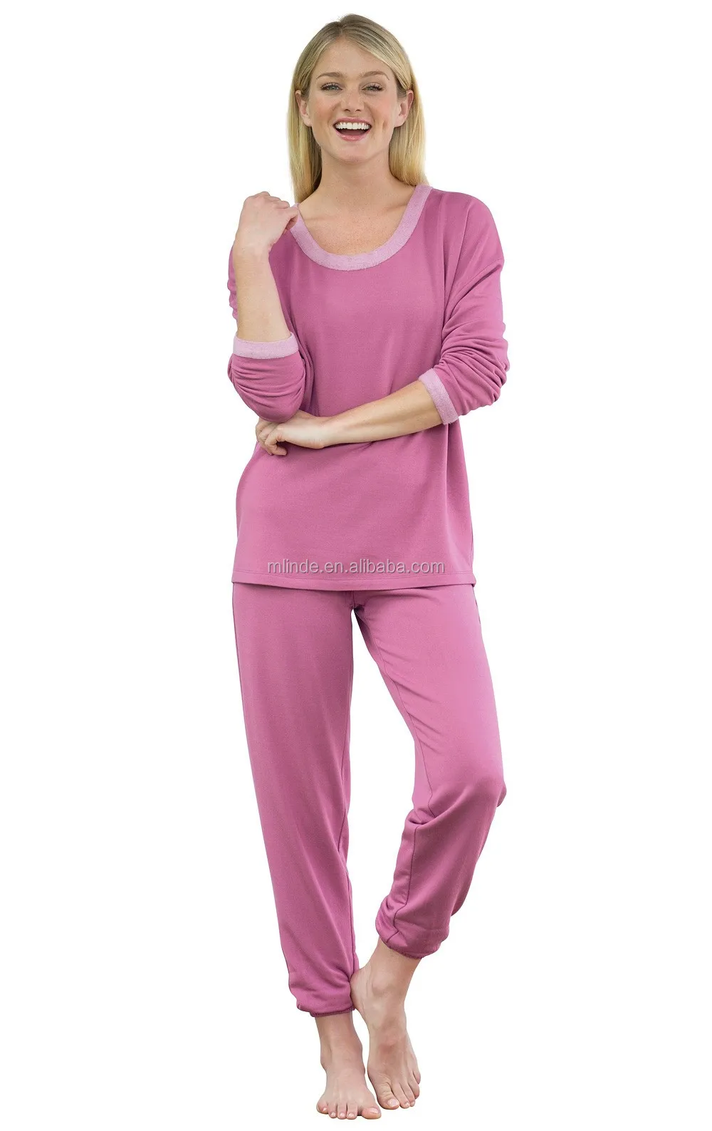 womens jogger christmas pajamas