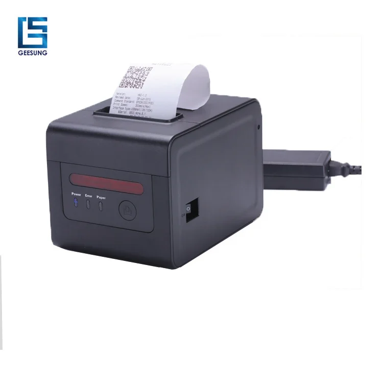 Fcc/rohs/ce Usb Kitchen Pos Printer Pos 80mm Printer Bluetooth Thermal