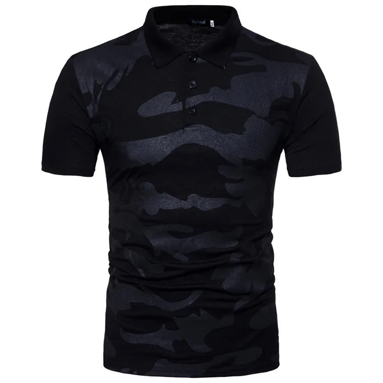 Wholesale Oem Camouflage Printed Men's Polo Shirt - Buy Cotton Polo ...
