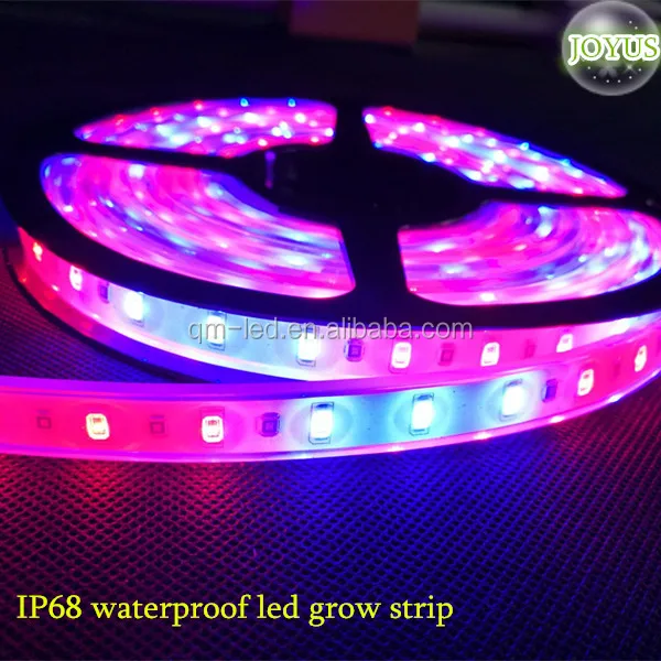 ultra bright samsung smd 5630 silicone coated led grow strips lighting
