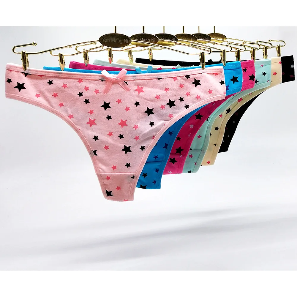 Hot Selling Star Print Very Very Cheap Girls Panties Underwear Buy