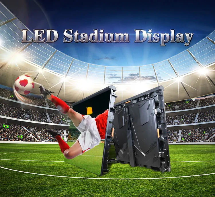 Табло большого спорта прямого вещания стадиона P10 цифровое привело экранный дисплей