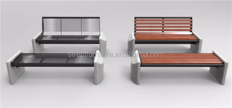 19 Jahre Erfahrung Herstellung In Outdoor Holz Beton Stein Garten Bank