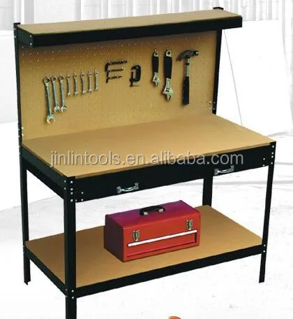 Edsal Heavy Duty Steel Workbench With Single Drawer Buy Work