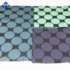 Jacquard big points 100% polyester like silk woven brocade dress fabric